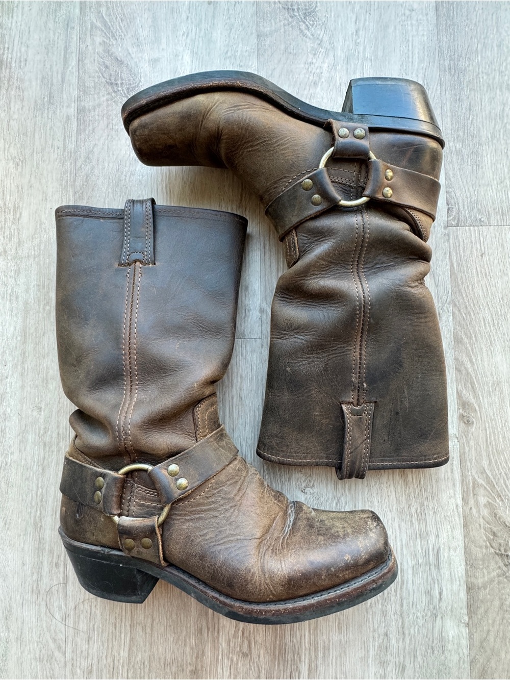 Frye Harness Boots Size 7 M Woman’s